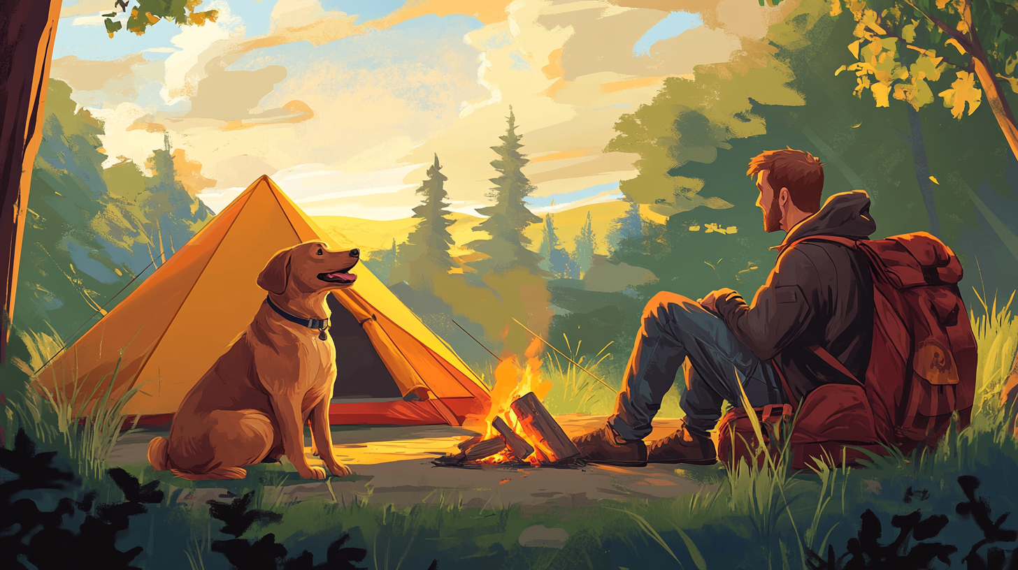 Camping with Your Dog